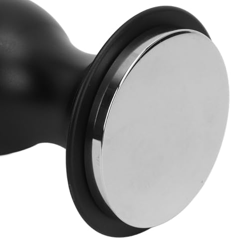 Coffee Tamper Stirrer Set – Stainless Steel Base, Spring-Loaded Calibrated Tamper & Distribution Tool with Fine Stainless Steel Needles and Silicone Mat - Image 2