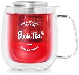 Panda tea - Stainless steel tea basket - Original and practical tea infuser for loose teas - Tea strainer - Image 3