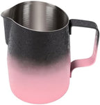 Stainless Steel Coffee Frothing Pitcher, 450ml (Gradient Pink) by Unknown