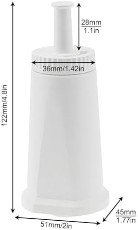 1/2/4pcs PP Replacement Water Filter Efficient Soften Water Coffee Machine Filter Element,Compatible For Breville Barista Bambino(1 PC) - Image 5