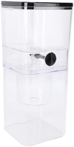 Tnfeeon Adjustable Speed Cold Brew Coffee Maker Fast Slow Brewing Modes 400ml Glass Dripper for Home Office Travel with Ice Drip Extraction Smooth Flavor 13.5 Oz Capacity Portable 1.35 - Image 3