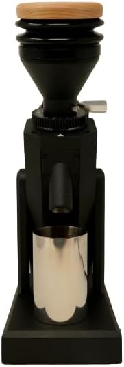 Turin SK40 Single Dose Grinder | 40mm Stainless Steel Conical Burrs, Stepless Adjustment, Tilted Base, Low Retention – Black or White (Black) - Image 2
