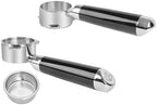2024 upgrade 54mm Bottomless Portafilter | Bottomless Naked Portafilter | Fits Breville Barista Express and 54mm Breville Machines, Black by Unknown