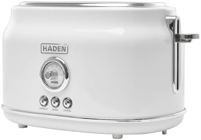 Haden Dorset 2 Slice Extra Wide Slot Toaster, Cool Touch Exterior, Ivory by Unknown