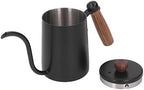 Gooseneck 20 Oz Pour Over Coffee Kettle (Black) by POENVFPO