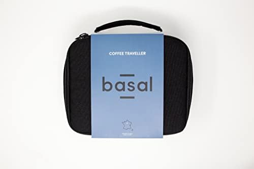 Basal Coffee Traveller Kit for AeroPress/Drip/v60/Kalita/Pour Over Equipment (Black) by Basal