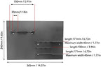 Coffee Tools Wall Mounted Rack, Iron Space Saving Coffee Handle Storage Holder with Installation Accessories for Cafe (Grey) - Image 4
