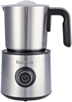 Kenmore Electric Milk Frother- Hot & Cold Milk Steamer and Foam Maker for Coffee, Lattes, Cappuccino, Portable Milk Heater and Foamer for Espresso, Home Brewing, Automatic Milk Steamer by Koolatron