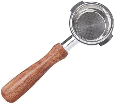 Coffee Bottomless Portafilter Naked For Two Ears With Filter Basket Espresso Machine Accessories Barista Tools(58MM E61 C) by Unknown