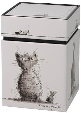 Goebel Peter Schnellhardt Tea Tin with Cat Band - Image 2