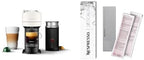 Nespresso Vertuo Next Coffee and Espresso Maker by De'Longhi with Aeroccino Milk Frother, White Descaling Kit by Unknown