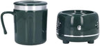 Electric Cooler Warmer Cup, Fast Cooling Heating One Button Control Heated Coffee Mug, Desk Cup Warmer with Nonslip Pads for Coffee Beer Wine Home Office Restaurant (Green) - Image 7