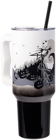 Silver Buffalo Nightmare Before Christmas, Stainless Steel Tumbler, 40oz by SilverBuffalo