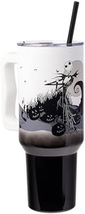 Silver Buffalo Nightmare Before Christmas, Stainless Steel Tumbler, 40oz by SilverBuffalo