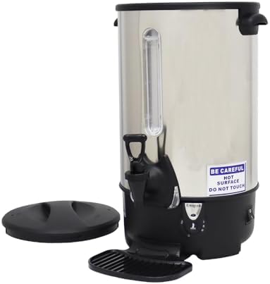23L/24.3QT Hot Water Dispenser Commercial Electric Hot Water Bucket 1500W Fast Boiling with Temperature Control Electric Kettle for Office Restaurant Tea Shop & Event Venues 110V - Image 2