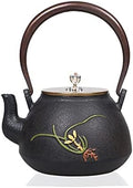 Cast Iron Tea Pot Set Japanese teapot tetsubin Kettle Drink kung fu Tools Stainless Steel by Unknown