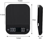 Smart Manual Drip Coffee Scale USB Automatic Timer Portable Electronic for Home Kitchen Scales Tools Accessory - Image 7