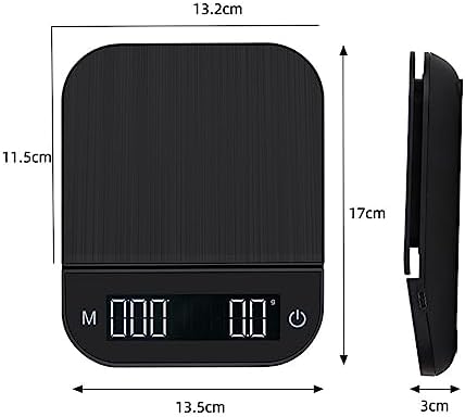 Smart Manual Drip Coffee Scale USB Automatic Timer Portable Electronic for Home Kitchen Scales Tools Accessory - Image 7