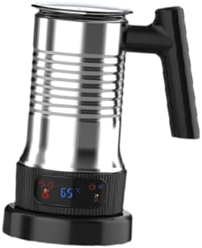 Electric Milk Frother Large Capacity Automatic Steamer Hot Cold Milk Stainless Steel Jug with Nonstick Coating Suitable for Home Use - Image 7