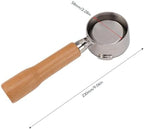 58mm Bottomless Portafilter Solid Wood Handle for GAGGIA - Image 2