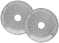 Titanium Coating Espresso Puck Screen 51/53/58.5mm Reusable Metal Filter 0.8mm Thickness Lower Shower Screen(2pcs H 58.5mm) by Unknown