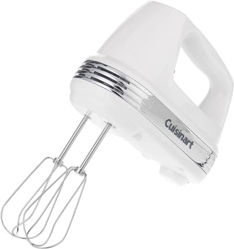 CUISINART Coffee Grinder, Electric Burr One-Touch Automatic Grinder with18-Position Grind Selector, Stainless Steel, DBM-8P1 & HM-50 Power Advantage 5-Speed Hand Mixer, White - Image 5