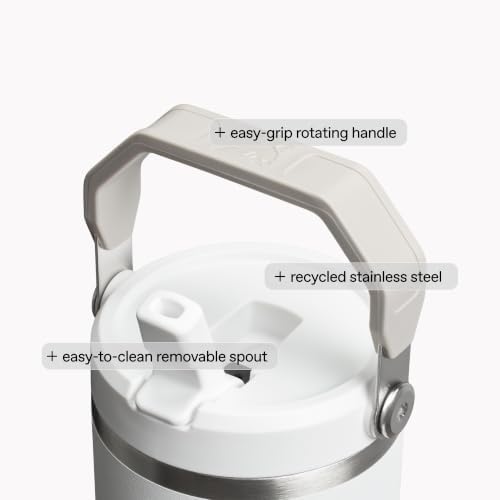 STANLEY IceFlow 2.0 Flip Straw Tumbler, 20 oz, Chalk - Image 6