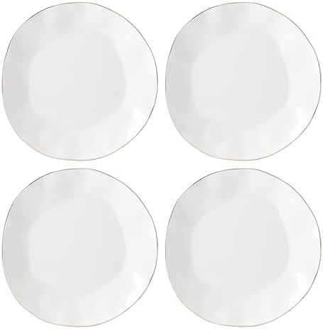 Lenox Blue Bay 4-Piece Set Dinner Plates, 6.40 LB by Lenox