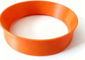 57mm Magnetic Coffee Dosing Ring Compatible with Lelit Espresso Machines, Espresso Portafilter Funnel for Mess-Free Grinding (orange) by Unknown