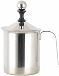 400/800ml Manual Milk Frother Stainless Steel Foam Mesh Coffee Foamer Cup Cappuccino Creamer by Unknown