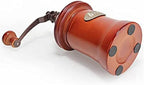 Coffee Grinder Manual Hand Crank Burr Mill Bean Grinder Nut Grinder with Wooden Base Metal Construction Easy Suitable for - Image 4