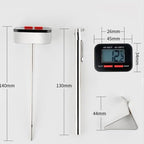 Digital Milk Tea Thermometer with Reading for Coffee and Milk - Image 5