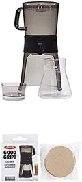 OXO BREW 32 Ounce Cold Brew Coffee Maker with 10 Paper Filters, Brown by OXO