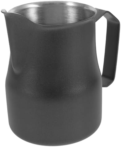 OSALADI 3pcs Stainless Steel Frothing Pitcher Pointed Spout for Latte Art Capacity Espresso Jug Metal Coffee Steamer for Home and Use - Image 3