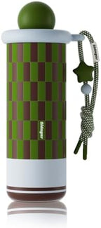 18 oz Tumbler with Straw, Insulated Stainless Steel Water Bottle, Travel Mug with Leak Proof Lid,Ceramic Coffee Cup for Women, Fits Cup Holder, BPA Free, Green by Sidagar