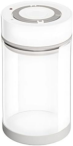 32.12 oz / 950 mL Electric Vacuum Sealing Jar, Coffee Bean Vacuum Canister, Food-Safe Glass Food Storage Container with Type-C Charging, Auto Air Pumping for Kitchen Organization by Unknown