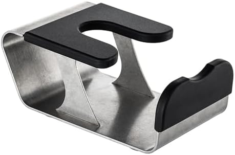 Delicate Coffee Tamper Stand Stainless Steel Coffee Tamper Stand with Silicone Mats for Home and Professional Use - Image 6