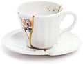 Kintsugi Coffee Cup & Saucer by SELETTI by Seletti