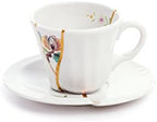 Kintsugi Coffee Cup & Saucer by SELETTI by Seletti