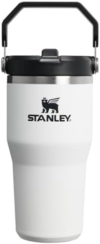 STANLEY IceFlow 2.0 Flip Straw Tumbler, 20 oz, Chalk by Unknown