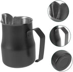 OSALADI 2pcs Stainless Steel Frothing Pitcher for Espresso Embossed Design Precision Pouring for Latte Art for Home Professional - Image 6