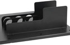 Wall Mounted Coffee Station Organizer, Portafilter Storage Rack with Iron Material Organizer Box and Hooks for Bar Home Office Kitchen - Image 5