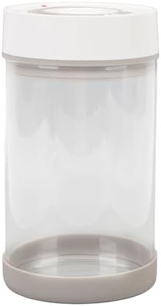 TOPINCN Electric Vacuum Canister Vacuum Glass Canister Glass Jar Sealed Jar Sealed Storage for Tea Coffee Beans Nuts Snacks with Built in 500mAh Battery (950ml) - Image 5