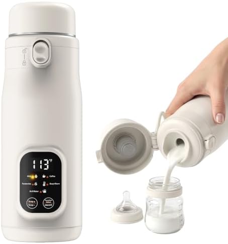 Garnen Portable Electric Kettle for Travel, 17oz, 5 Temperature Control by Unknown