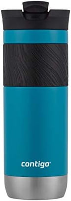 Contigo Byron 2.0 Stainless Steel Travel Mug with SNAPSEAL Lid and Grip Juniper, 20 oz (Pack of 4) - Image 2