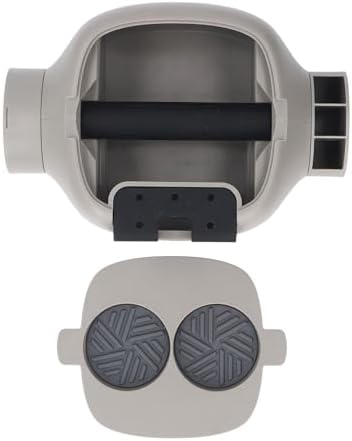 Mini Coffee Knock Box: Portable Espresso Knock Box, Compact Abs Plastic Coffee Ground Bin for Bar Kitchen and Cafe, Used Coffee Grounds Container (Grey) - Image 4