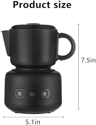 Full-Automatic Steam Boiling Water Frothing Machine,Milk Steamer,630ml Commercial Steam Milk Frother Machine - Image 2
