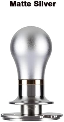 51.6mm Elasticity Adjustable With Scale Lines Stainless Steel Coffee Tamper，Compatible For La Pavoni，replacement Espresso Accessory(Matte silver) - Image 2