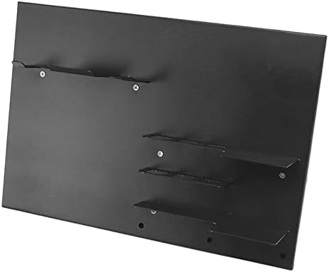 Zerodis Coffee Tools Wall Mounted Rack Storage Racks Saving Coffee Handle Storage Holder With Installation Accessories For Cafe Tools Wall Mounted Rack Iron Space Household (Black) by Zerodis