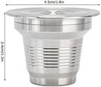 LANGshaw Reusable Coffee Capsule Cup Stainless Steel Capsule Filter Compatible For LORLM8012/60/A Refillable Caps Coffee Machine Accessories leisurely - Image 6